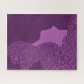 Lady Paars Legpuzzel (Horizontaal)