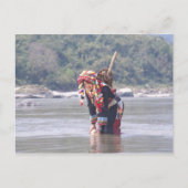 Lady Padaung Briefkaart (Voorkant)