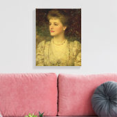 Lady Palmer Canvas Afdruk (Insitu (Woonkamer))