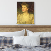 Lady Palmer Canvas Afdruk (Insitu (Slaapkamer))
