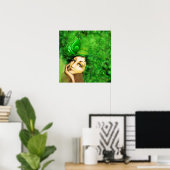 Lady Papilionem Art Poster (Thuiskantoor)