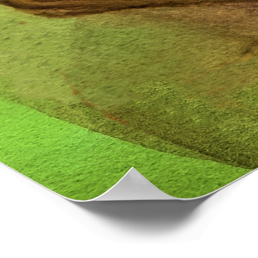 Lady Papilionem Art Poster (Hoek)