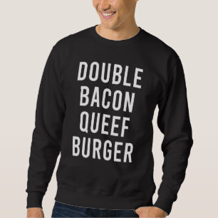 Lady Parts Air Puff Bacon Burger-geluid Trui