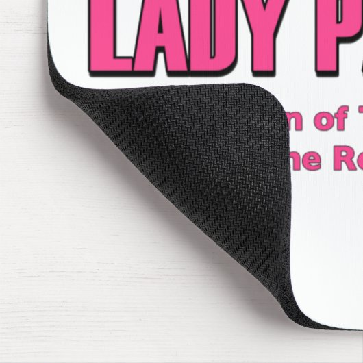 Lady Parts TV Mousepad Muismat (Hoek)