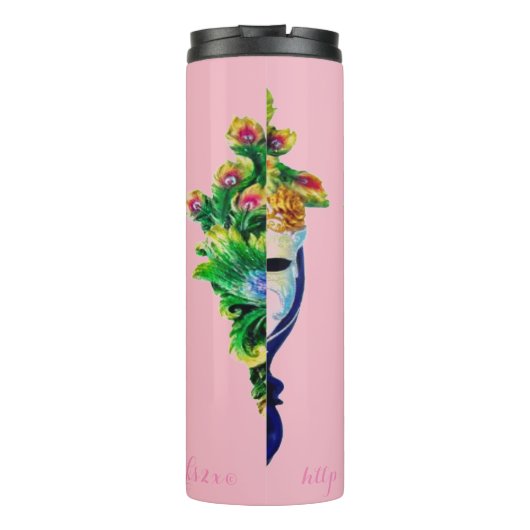 Lady Peacock Thermosbeker (Achterkant)