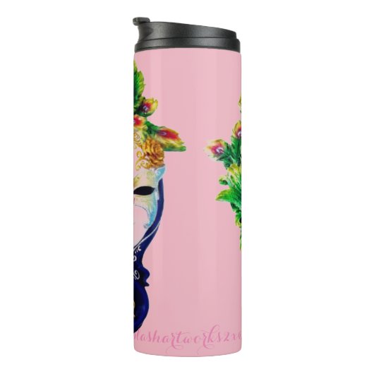 Lady Peacock Thermosbeker (Geroteerd rechts)