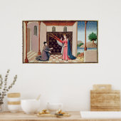 Lady Philosophy biedt Boethius wings aan Poster (Keuken)