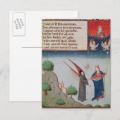 Lady Philosophy leidt Boethius in vlucht Briefkaart (Voorkant / Achterkant)