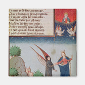 Lady Philosophy leidt Boethius in vlucht Magneet (Voorkant)