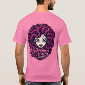Lady Pink Medusa T-shirt (Achterkant)