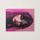 Lady Pink Sapphire Jigsaw Puzzel (Horizontaal)