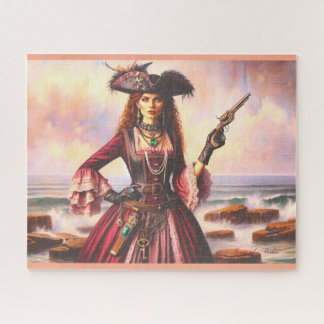 Lady Pirate Admiral Anne's Oceanische Odyssee Legpuzzel