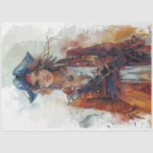 Lady Pirate Decoupage Tissuepapier (Voorkant)