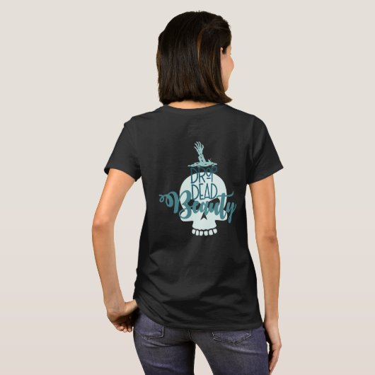 Lady Pirate Party T-shirt (Achterkant volledig)
