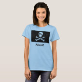 Lady Pirate T-shirt (Voorkant volledig)