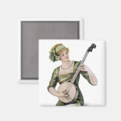Lady Player Magnet (Voorkant / Achterkant)
