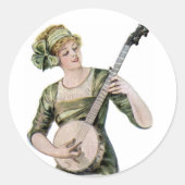 Lady Player Sticker (Voorkant)