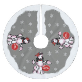 Lady Poodle Kerstboom Rok