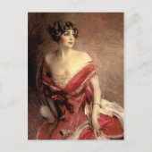 Lady Portrait - Boldini Briefkaart (Voorkant)