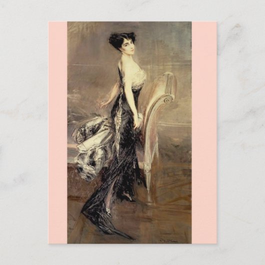 Lady Portrait - Boldini Briefkaart (Voorkant)