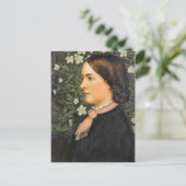 Lady Portrait  Briefkaart (Staand voorkant)