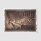 Lady Portrait-ontkoppeling Tissuepapier (Voorkant)