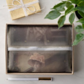  Lady Portrait-ontkoppeling Tissuepapier (Geschenk)