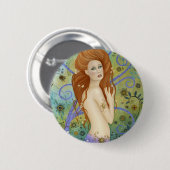 Lady Poseidon Ronde Button 5,7 Cm (Voorkant /achterkant)