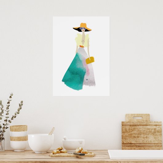 Lady Poster (Keuken)