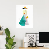 Lady Poster (Thuiskantoor)