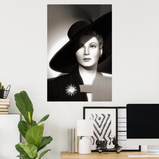 Lady Poster (Thuiskantoor)