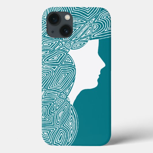 Lady Power Bank Case-Mate iPhone Case (Achterkant)
