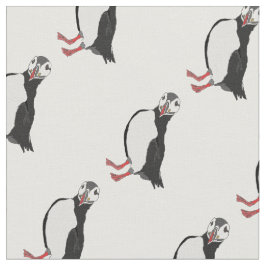 Lady Puffin Fabric Stof