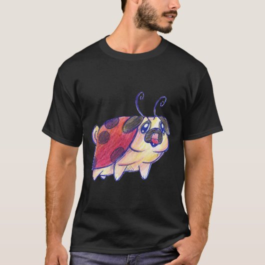 Lady Pug Essential T-Shirt 377 (Voorkant)
