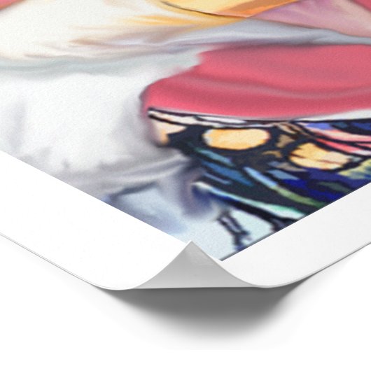 Lady Purrcyla Purrkins Poster (Hoek)