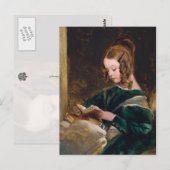 Lady Rachel Russell die een boek leest Briefkaart (Voorkant / Achterkant)