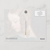 Lady Rachel Russell die een boek leest Briefkaart (Achterkant)