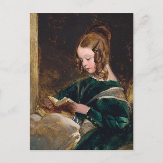Lady Rachel Russell die een boek leest Briefkaart (Voorkant)