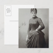 Lady Randolph Churchill Briefkaart (Voorkant / Achterkant)