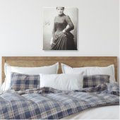 Lady Randolph Churchill Canvas Afdruk (Insitu (Slaapkamer))