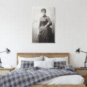 Lady Randolph Churchill Canvas Afdruk (Insitu (Slaapkamer))