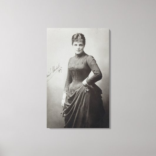 Lady Randolph Churchill Canvas Afdruk (Voorkant)