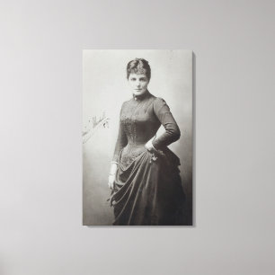 Lady Randolph Churchill Canvas Afdruk