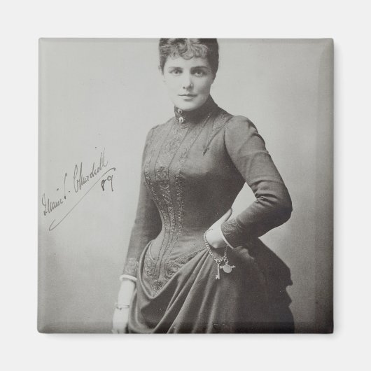 Lady Randolph Churchill Magneet (Voorkant)