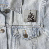 Lady Randolph Churchill Vierkante Button 5,1 Cm (In situ)