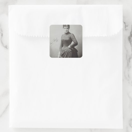 Lady Randolph Churchill Vierkante Sticker (Tas)