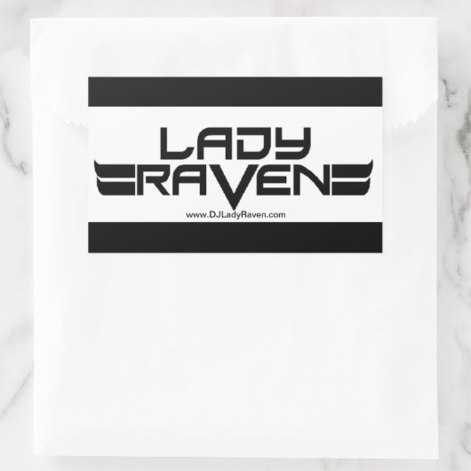 Lady Raven Sticker (Tas)
