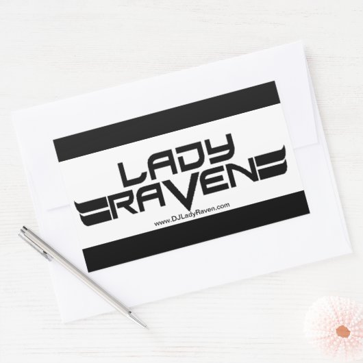 Lady Raven Sticker (Envelop)