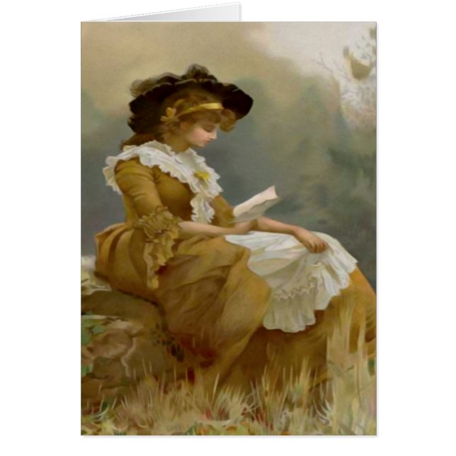  Lady Reading (Voorkant)