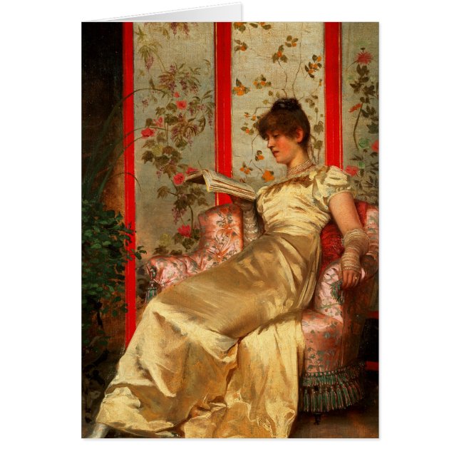 Lady Reading (Voorkant)